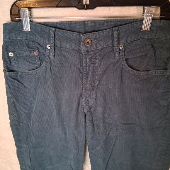 Bonobos Corduroy Straight Sz 31x32 Teal Blue Inseam 32 - Picture 3 of 8